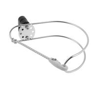 Fancelletta da ad anello - gancio galleggiante, gancio di sicurezza | Supporto per in Piscina in Acciaio inossidabile, supporto per anello per alterazione Della Vita regolabile per il Ponte