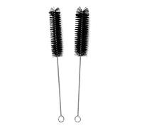 fancility 2 cepillos de limpieza para grupos de preparación para cafeteras automáticas y máquinas de café, limpieza interior, cepillos de nailon, 20 y 25 mm