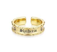 FANCIME x Harry Potter Colaboration - House Ring - Plata Regalos de joyas para mujer niña hombre, 15.75 mm (US 49)