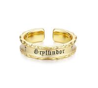 FANCIME x Harry Potter Colaboration - House Ring - Plata Regalos de joyas para mujer niña hombre, 17.25 mm (US 54)