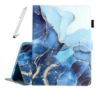 Fancity Funda de piel sintética para iPad (A16) de 11ª generación de 11 pulgadas 2025, iPad de 10.9 pulgadas 2022, funda de piel sintética con soporte para lápices y soporte para lápices, cubierta