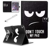 Fancity - Funda para iPad 9th 8th generación (10,2" 2021 2020), Funda para iPad 7th generación 2019, Smart Wake Sleep Stand Cover para lápiz para iPad 10.2 9th 8th 7th generación, Big Eyes