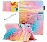 Fancity - Funda para iPad 9th 8th generación (10,2" 2021 2020), Funda para iPad 7th generación 2019, Smart Wake Sleep Stand Cover para lápiz para iPad 10.2 9th 8th 7th generación, Sunset Beach