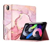 Fancity Funda para iPad Air de 5ª generación (2022), funda para iPad Air de 4ª generación (2020) de 10.9 pulgadas, funda inteligente con encendido automático con soporte para lápices, compatible con
