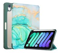 Fancity Funda para iPad Mini 6 (8,3 Pulgadas, 2021), Funda tríptica Liviana con Soporte para lápiz Funda Inteligente de activación/suspensión automática para iPad Mini de 6.a generación, Mint