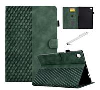 Fancity Funda para Samsung Galaxy Tab A8 de 10.5 pulgadas, versión 2022, soporte para lápiz y ranura para tarjeta para Tab A8 2022 [SM-X200/X205/X207], verde