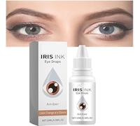 Fancy Drops Change Your Eye Color,IrisInk Eye Drops,Eye Color Changing Drops,Visibly Change Eye Color in Just 2 Hours Lighten & Brighten Your Eye Color (Amber)