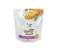 Fancy Feast Alimento seco para Gatos Gourmet Savory Chicken & Turkey (2 Bolsas) (16 oz Cada uno)