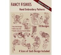 Fancy Fishies Hand Embroidery Patterns