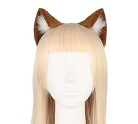 Fancy for - Diadema para mujer, estudiante, transmisión en vivo, perro para orejas, diadema multicolor para carnaval, pelo Ho Hair
