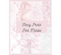 Fancy Prints in Pink Marble Scrapbook Paper Pad: 8 Patterns Double sided sheets. 8.6" x 11" (Scrapbook Paper Pads by Fancy Prints)