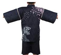 Fancy Pumpkin [Talla XL A01] Traje de Pijama Kimono de Estilo Japonés para Hombre