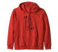 Fancy Rat Lover King of Hearts Funny Pet Roedor Pop Art Sudadera con Capucha
