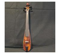 Fancy Violin 7 3/4 Mini Violín Exquisito Patrón Grabado Violín De Madera Maciza Violín (Color : A)