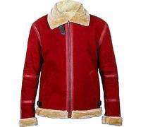 Fancyd Hotline Miami Varsity - Chaqueta Varsity Letterman para hombre, Rojo M1, 3XL