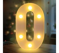 Fancysky Letras Luminosas de 22 cm, Letras LED, Ideales para Propuestas de Matrimonio, Festivales, Fiestas y Otros Entornos para Crear un Ambiente Romántico y Cálido (0)