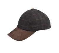 FANCYTHAT & SCIFI PLANET Heritage Traditions Blue Check Tweed Baseball Cap