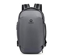 FANDARE 15.6 Pulgadas Mochila Casual Bolso de Hombro Business Bolso de Mano Adolescente Bolso de Escuela Hombre Daypack Impermeable Poliéster Gris L