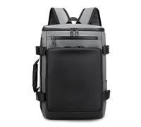 FANDARE 3 en 1 Mochila Messenger Bag Convertible Mochila Portatil Mochila Hombre Multifuncional Mochila Portatil Mochila Cabina Avion Negocios Bolso de Escuela Mochila de Senderismo Gris