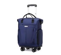 FANDARE 35L Trolleys Mochila para 15.6 Pulgadas portátiles Hombre Mujer Carritos de la compra Mochila con ruedas Trolley de viaje Bolsa con Ruedas Maletines Bolso Maestra Mochilas de trabajo azul
