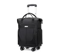 FANDARE 35L Trolleys Mochila para 15.6 Pulgadas portátiles Hombre Mujer Carritos de la compra Mochila con ruedas Trolley de viaje Bolsa con Ruedas Maletines Bolso Maestra Mochilas de trabajo negro