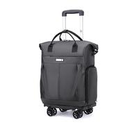 FANDARE 35L Trolleys Mochila para 15.6 Pulgadas portátiles Hombre Mujer Carritos de la compra Mochila con ruedas Trolley de viaje Bolsa con Ruedas Maletines Bolso Maestra Mochilas de trabajo gris