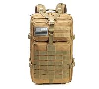 FANDARE 45L Mochila Militar Molle Mochila de Asalto del ejército Mochila Bolsa Bug out de 3 días Mochila de Senderismo para Acampar para Gimnasio Senderismo Acampada con Multiples Bolsillos
