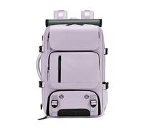 FANDARE Antirrobo Maletines Mochilas Mujer Laptop Mochilas Tipo Casual Bolsa de Equipaje de Mano Hombre Rolltop Mochila Viaje con USB Bolso de Hombro Bolso de Mano Trabajo Bolso de Hombro Morado