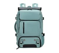 FANDARE Antirrobo Maletines Mochilas Mujer Laptop Mochilas Tipo Casual Bolsa de Equipaje de Mano Hombre Rolltop Mochila Viaje con USB Bolso de Hombro Bolso de Mano Trabajo Bolso de Hombro Verde