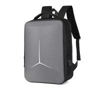 FANDARE Antirrobo Mochila Cabina Avion Mochila Portatil 15.6 Pulgadas Mochila de Viaje con Apertura de 180 Grados Hombre Mujer Mochila con USB Bolsos para Negocio Trabajo Diario Viaje Mochila Gris