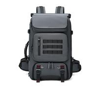 FANDARE Antirrobo Mochilas Mujer Laptop Mochilas Tipo Casual Bolsa de Equipaje de Mano Hombre Rolltop Mochila Viaje con Compartimento para Zapatos Bolso de Mano Negocio Bolso de Hombro Gris