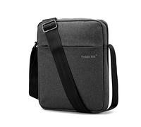 FANDARE Bandoleras Hombre Bandolera Bolso Bandolera Bandoleras Bolsa de Honda Bolsa Mensajero Bolsos para Escuela Estudiante Viaje Trabajo Universidad Business Bolso Movil Gris Negro