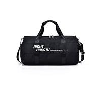 FANDARE Bolsa de Viaje Bolsa Deportivas Bolsa de Gimnasio Bolsas de Viaje Mujer Hombre Bolsa de Fin de Semana con Bolsillo de separación húmedo y seco y Zapato Compartimento Negro B