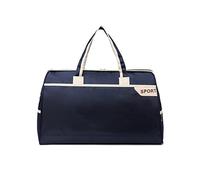 FANDARE Bolsa de Viaje Bolsas de Gimnasia Bolsas de Deporte Gran Capacidad Bolsos de Gimnasio Mujer Hombre Bolsa de Fin de Semana Bolso Senderismo Maleta de manomochila de Viaje Azul