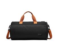 FANDARE Bolsa de Viaje Bolsas de Gimnasia Mujer Hombre Bolsas de Deporte Bolsos de Gimnasio Tote Bag Bolsa de Fin de Semana Bolso Senderismo Viaje con Bolsillo húmedo y Zapato Compartimento Negro B