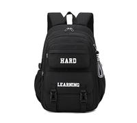 FANDARE Bolsas Escolares Mochilas Tipo Casual Estuches Escolares Mochilas Infantiles Estudiantes de Primaria de Secundaria y preparatoria Universidad Bolsos Mochila Bandolera Mochila Negro