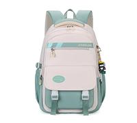 FANDARE Bolsas Escolares Mochilas Tipo Casual Mochilas Infantiles Estudiantes de Primaria de Secundaria y preparatoria Universidad Bolsos Mochila Bandolera Viaje Bolsa de Hombro Mochila Verde