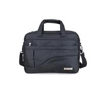 FANDARE Bolsas y fundas para 14 pulgada portátiles y netbooks Tote Portátil para Hombres Mujeres Maletín para Computadora, Bolso Mensajero para Trabajo Viaje Bolsa de Mano para Ejecutivos Negro M3