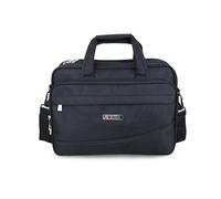 FANDARE Bolsas y fundas para 14 pulgada portátiles y netbooks Tote Portátil para Hombres Mujeres Maletín para Computadora, Bolso Mensajero para Trabajo Viaje Bolsa de Mano para Ejecutivos Negro M4