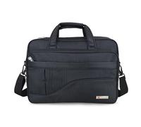 FANDARE Bolsas y fundas para 15.6 pulgada portátiles y netbooks Tote Portátil para Hombres Mujeres Maletín para Computadora, Bolso Mensajero para Trabajo Viaje Bolsa de Mano para Ejecutivos Negro L1
