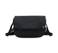 FANDARE Bolso Bandolera Hombre y Mujere Bolso de Hombro Impermeable con Múltiples Bolsillos Grande y Espacioso para Viaje Trabajo o Uso Diario Poliéster Resistente Negro