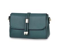 FANDARE Bolso Elegante Bandolera Mujer Cuero PU Verde A