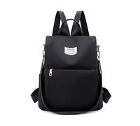 FANDARE Bolsos Mochila Mujer Bolsa de Hombro Antirrobo Bolso Mochilas Tipo Casual Niña Bolsas Escolares Adolescente Daypacks para Outdoor Viaje 3 in 1 School Bag Impermeable Nylon Negro