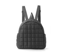 FANDARE Bolsos Mochila para Mujer Acolchada Mochilas Bolso de Hombro Bolsas Bandolera Mediana Mochila Escolar para niñas Trabajo Viajes Escuela Mochila Ligera y plumada Negro