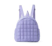 FANDARE Bolsos Mochila para Mujer Acolchada Mochilas Bolso de Hombro Bolsas Bandolera Mediana Mochila Escolar para niñas Trabajo Viajes Escuela Mochila Ligera y plumada Morado