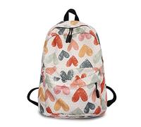 FANDARE Casual Mochilas Bolsas Escolares Mochilas Niña Niño Bolsa para Escuela Bolsa de Viaje Adolescente para Outdoor Viaje Compras Excursionismo Daypacks Impermeable PoliésterAmor