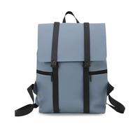 FANDARE Cuero PU Mochilas Tipo Casual Hombre Negocio Mochila School Bag Adolescentes Mochilas Escolares Hombre Ultraligero Bolsos Mochila para Viajar Senderismo Acampada Ciclismo Daypacks Azul