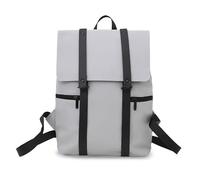 FANDARE Cuero PU Mochilas Tipo Casual Hombre Negocio Mochila School Bag Adolescentes Mochilas Escolares Hombre Ultraligero Bolsos Mochila para Viajar Senderismo Acampada Ciclismo Daypacks Gris