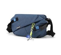 FANDARE Deporte Función Bolsos Cruzados Bandolera para Mujer Bolso de Hombro con un Colgante Exquisito Hombre Bolso Pecho organizado Nailon Bolso Crossbody Sling BagAzul