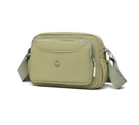 FANDARE Elegante Bolsos de Hombro Ligero Bolso Bandolera Mujer Media Luna Bandolera Nylon Bolsa Crossbody Cruzados Mujer con Correa de Hombro Ajustable Bolsos Mensajero para Uso Diario Verde